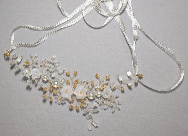 小枝モチーフのヘッドドレスへのレビューです